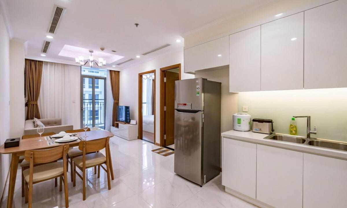 Cherry Homeapart Vinhomes Central Park โฮจิมินห์ซิตี้ ภายนอก รูปภาพ